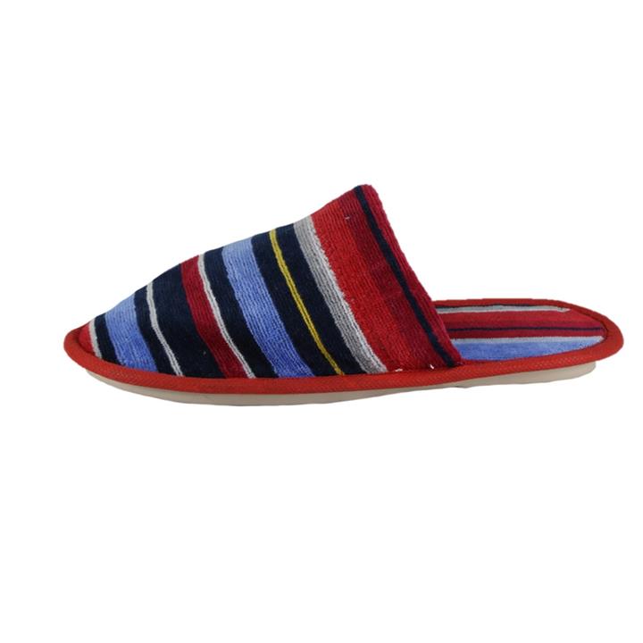 دمپایی روفرشی برق لامع مدل استریپد 594 Barghelame Striped 594 Towel Slipper